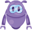 Purple Robots pointer cursor