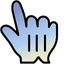 Frosty Sunrise pointer cursor
