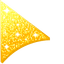 Yellow Glitter default cursor