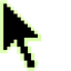 Yellow Green Crayola default cursor