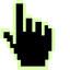 Yellow Green Crayola pointer cursor