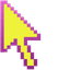 Yellow Hummingbird default cursor