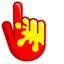 Modern Art pointer cursor
