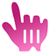 Young Rose pointer cursor