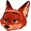 Nick Wilde pointer cursor