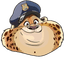 Clawhauser pointer cursor