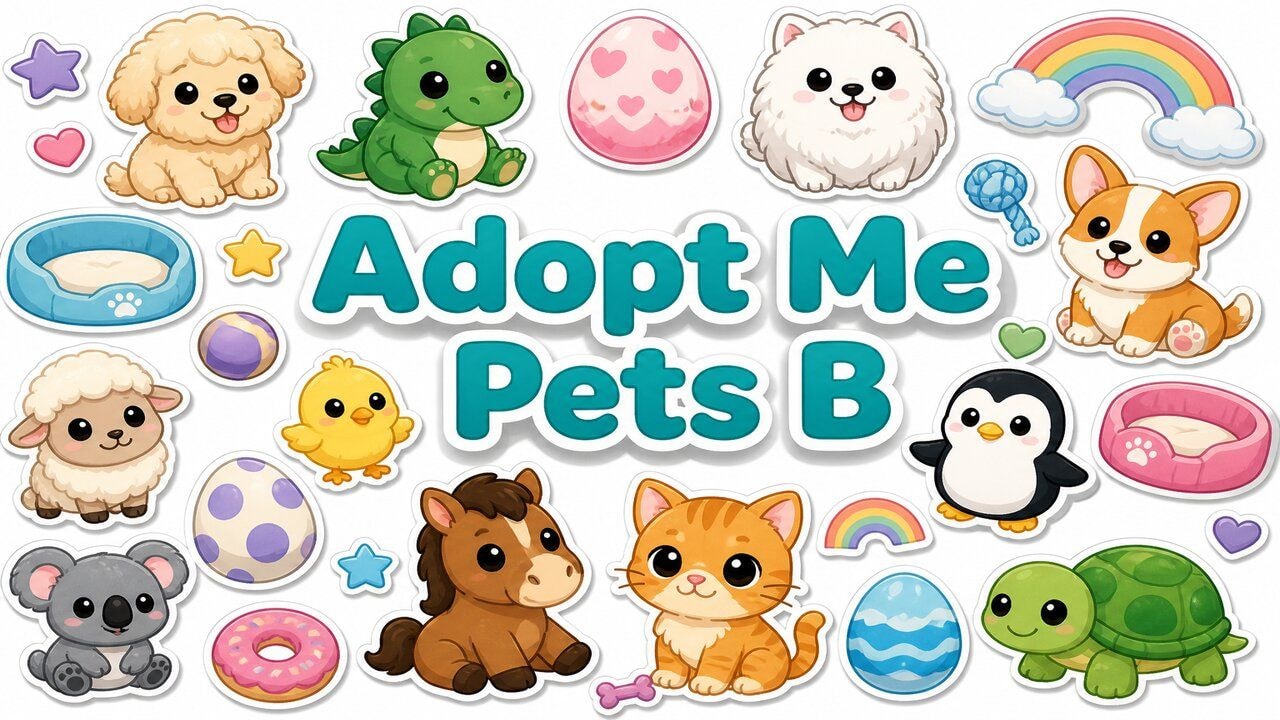 Adopt Me Pets B custom cursor collection preview