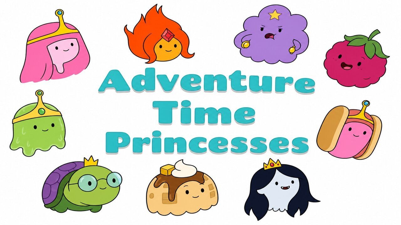 Adventure Time Princesses custom cursor collection preview