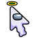 Among Us Angel Ghost Cursor default cursor