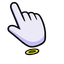Among Us Angel Ghost Cursor pointer cursor