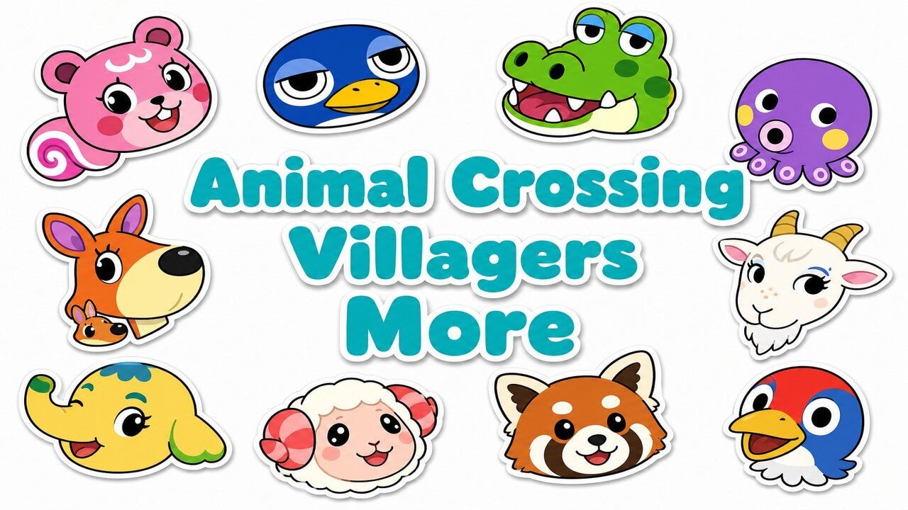 Animal Crossing Villagers More custom cursor collection preview