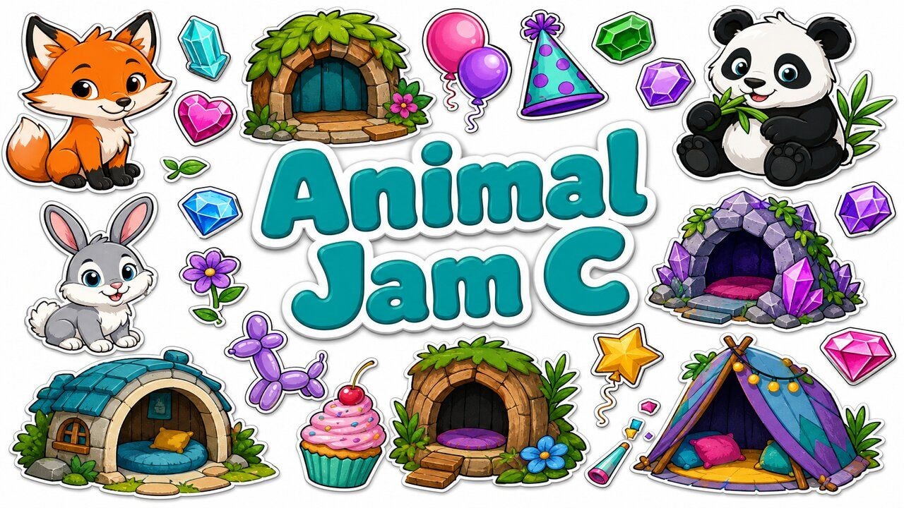 Animal Jam Packs C custom cursor collection preview