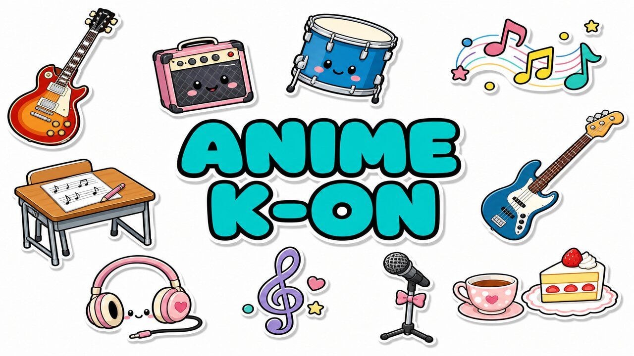 Anime K-On custom cursor collection preview
