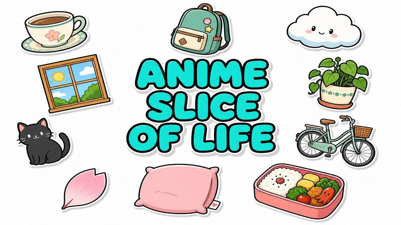 Anime Slice of Life custom cursor collection preview