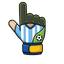 Argentina Soccer Cursor pointer cursor
