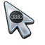 Audi Rings Chrome Cursor default cursor