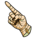 Bandaged Ankh Cursor pointer cursor