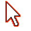 Beast Man Pixel Cursor default cursor