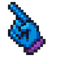 Blue Magical Sword Cursor pointer cursor