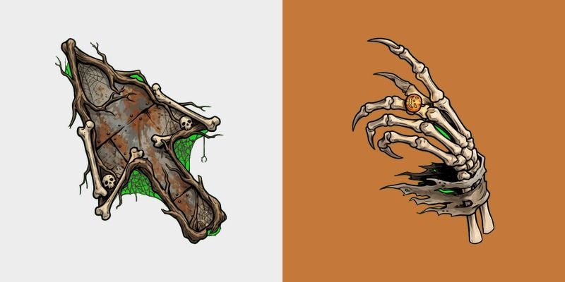 Bone Rust Cursor | Custom Cursors Planet