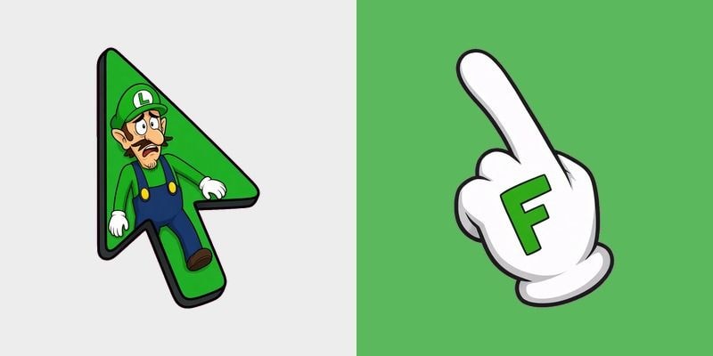 Bootleg Luigi Cursor