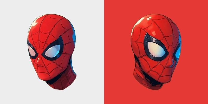 Bright Glossy Web Mask Cursor