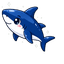 Bright Land Shark Cursor default cursor