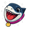 Bright Land Shark Cursor pointer cursor