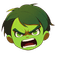 Bright Lime Rage Cub Cursor pointer cursor