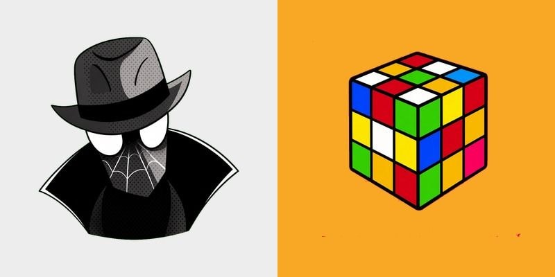Bright Noir Puzzle Cursor