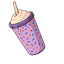 Bright Purple Sip Webcat Cursor default cursor