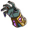 Bright Teal Ghoul Gauntlet Cursor default cursor