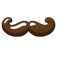 Brown Mustache pointer cursor