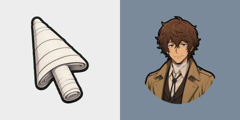 BSD Dazai Bandage Cursor