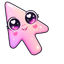Bubblegum Alien Kawaii default cursor