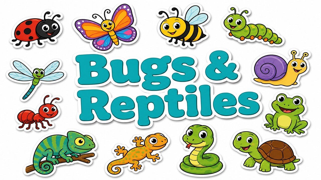 Bugs & Reptiles custom cursor collection preview