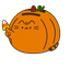 Candy Corn Cat Cursor pointer cursor