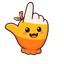 Candy Corn Kawaii Cursor pointer cursor