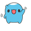 Capoo Wave Cursor pointer cursor