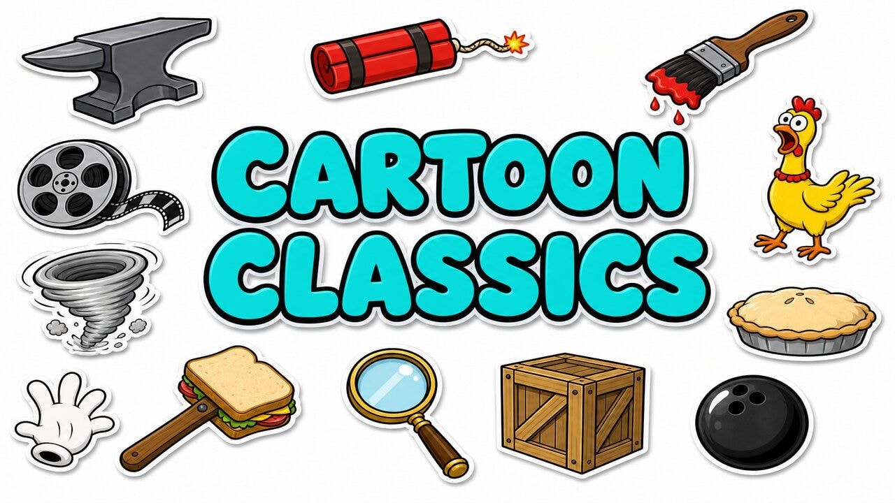 Cartoon Classics custom cursor collection preview