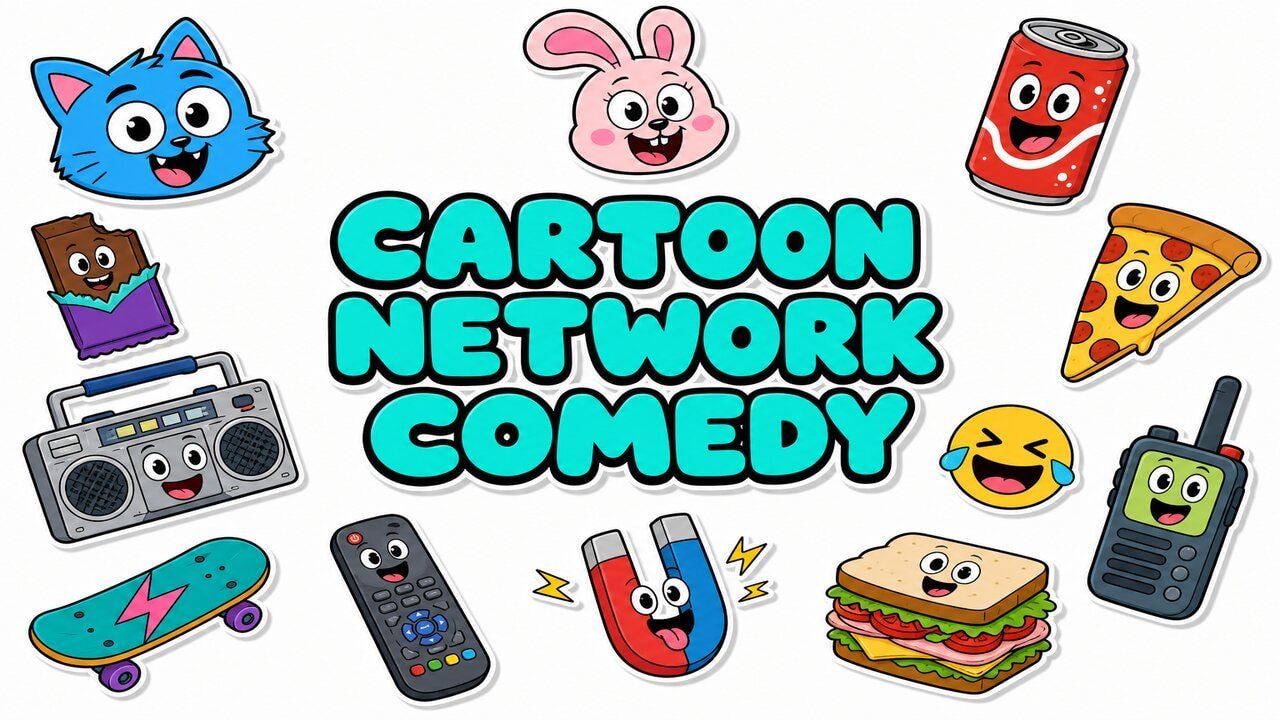 Cartoon Network & Comedy custom cursor collection preview