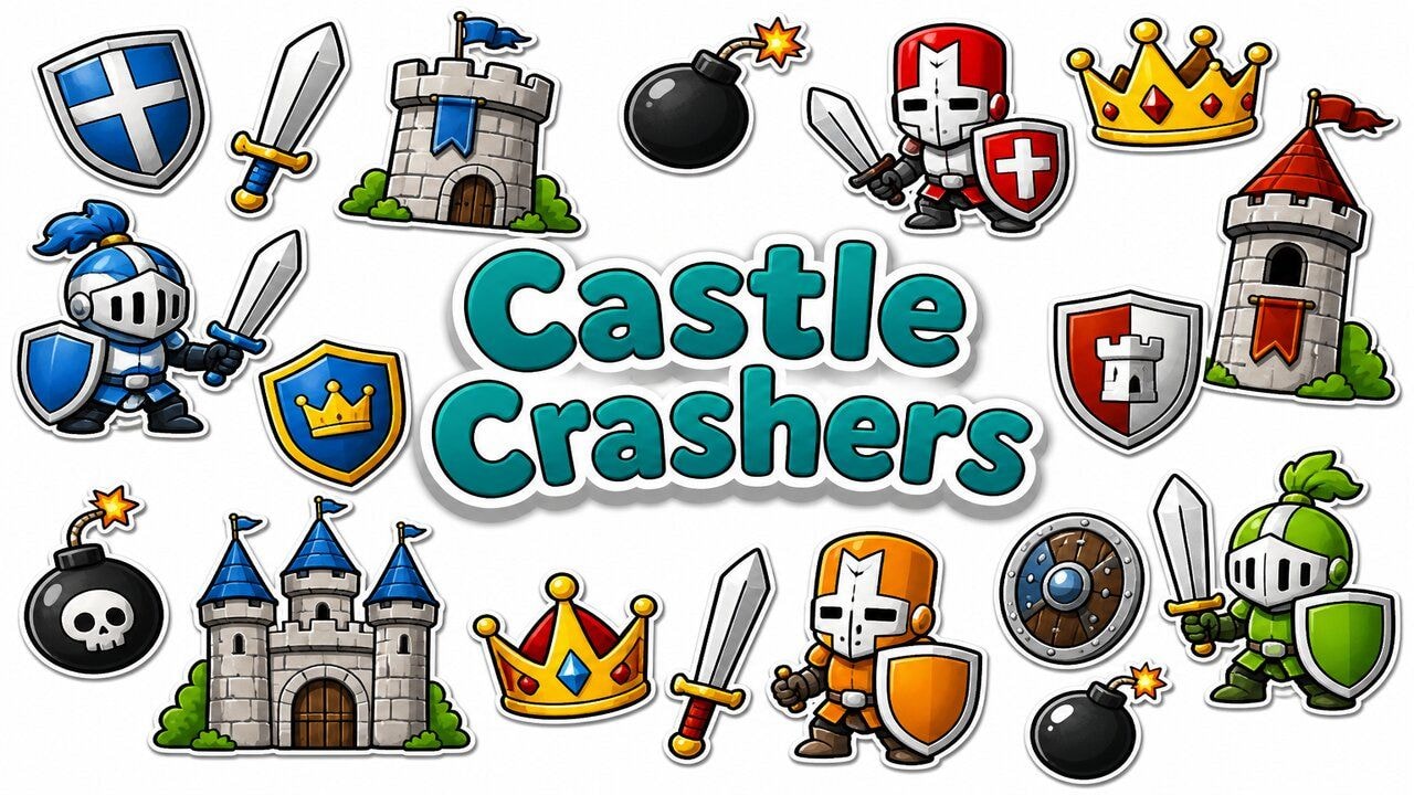 Castle Crashers Mix Packs custom cursor collection preview