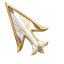 Celestial Gold Dragon Cursor default cursor