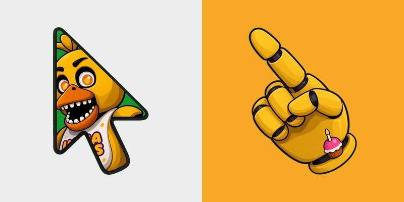 Chica Cupcake Cursor