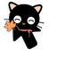 Chococat Autumn Leaf Cursor default cursor