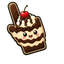 Chocolate Fudge Sundae pointer cursor