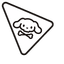 Cinnamoroll Ghost Bone Cursor default cursor