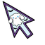 Cinnamoroll Ghost Cursor default cursor