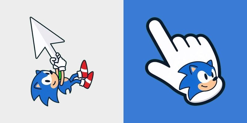 Classic Sonic Cursor
