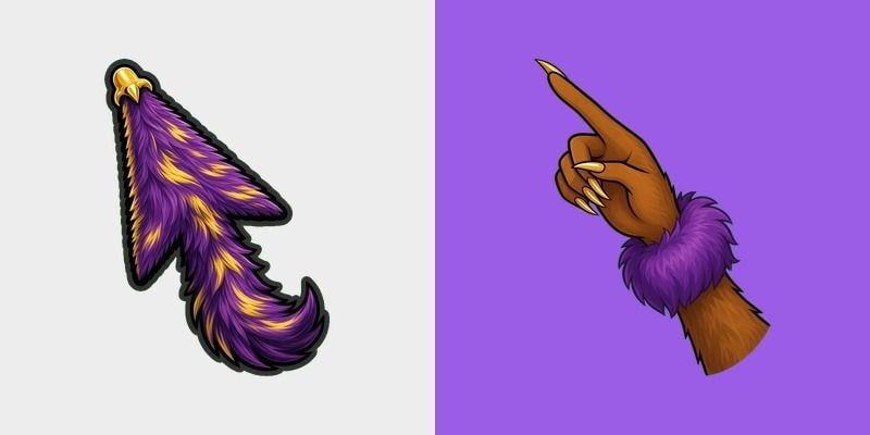 Clawdeen Wolf Cursor